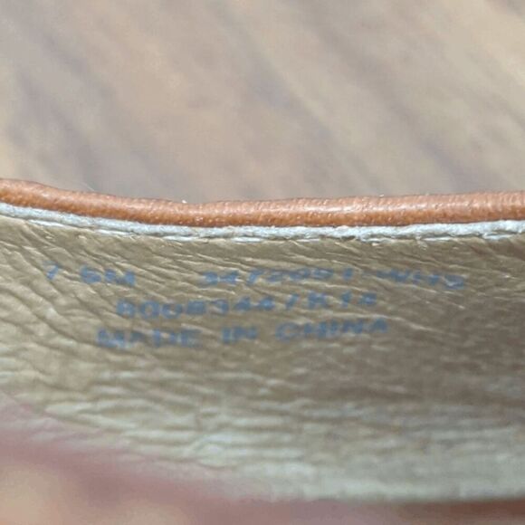 Frye Brown Leather Ballet Flats Womens Size 7.5 - Picture 12 of 12